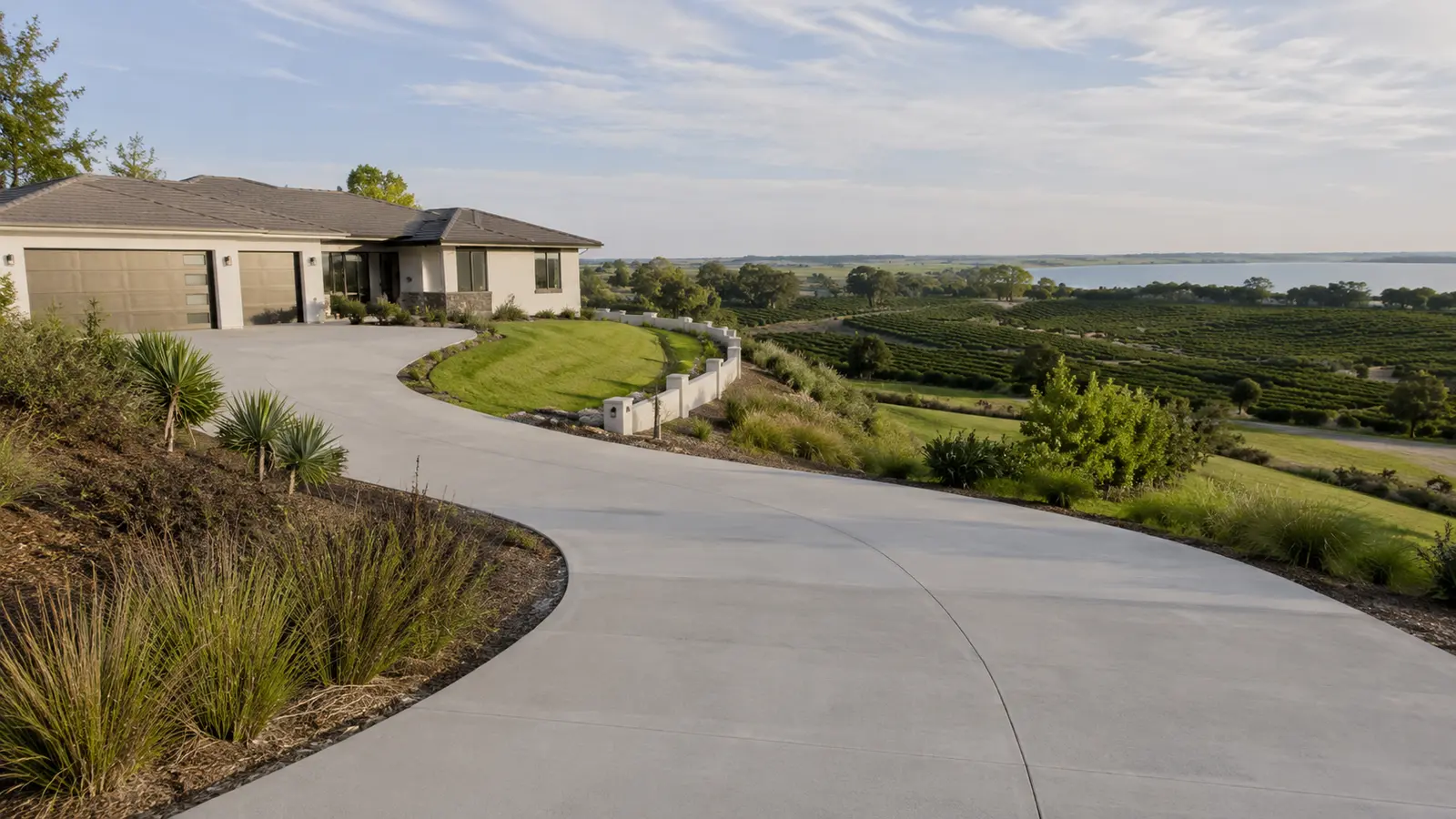 Concrete driveway in Dundee, FL