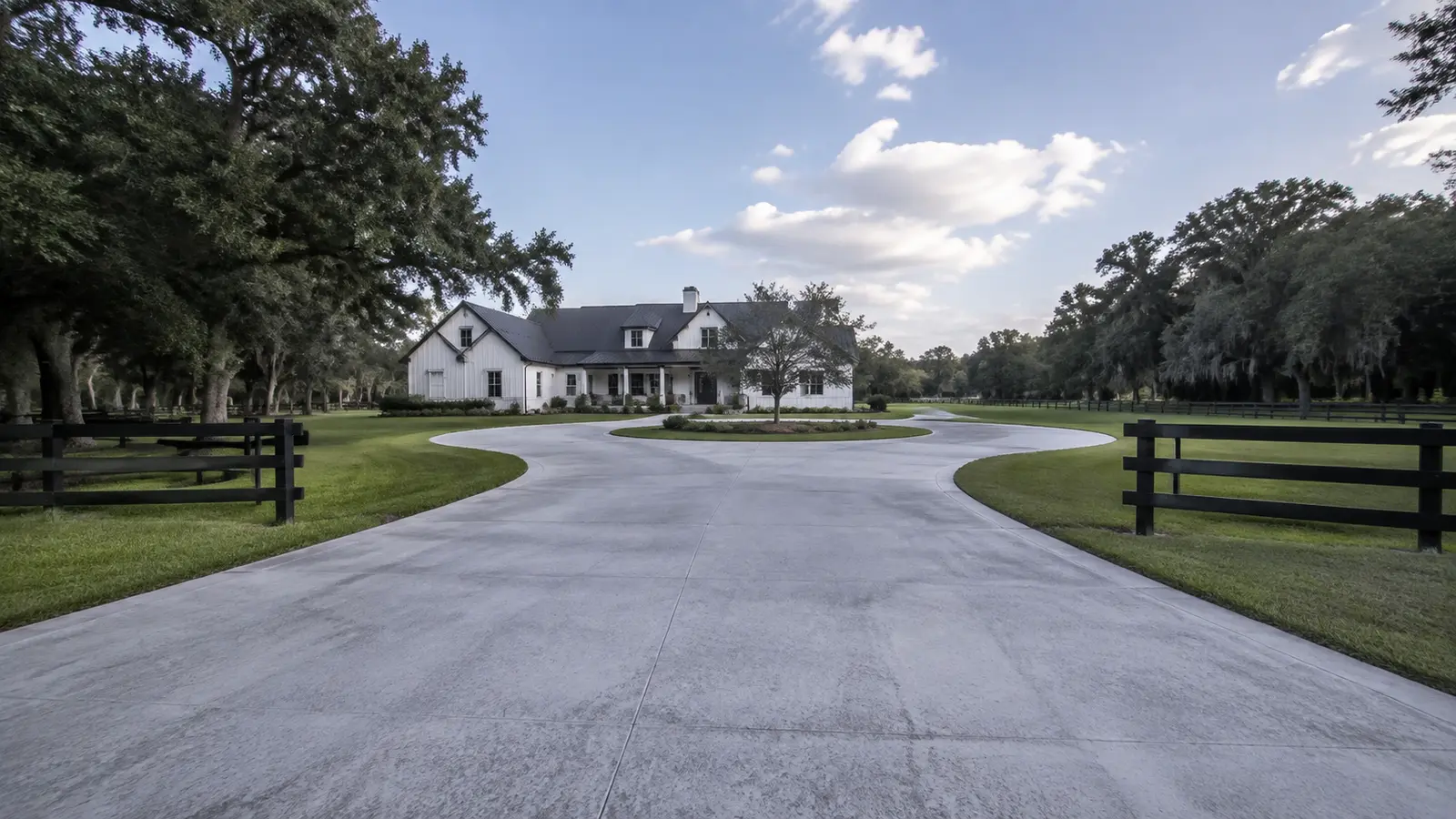 Concrete driveway in Kathleen, FL